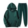 Premium Winter drop shoulder hoodie Green